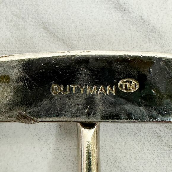 Dutyman Silver Tone Simple Basic Belt Buckle - Picture 10 of 10